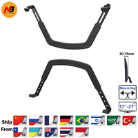 NB FP-1 rozszerzenie VESA Adapter uchwyt mocujący uchwyt monitora wsparcie dla 17-27 cali nie otwór montażowy monitory wyświetlacz LCD 1